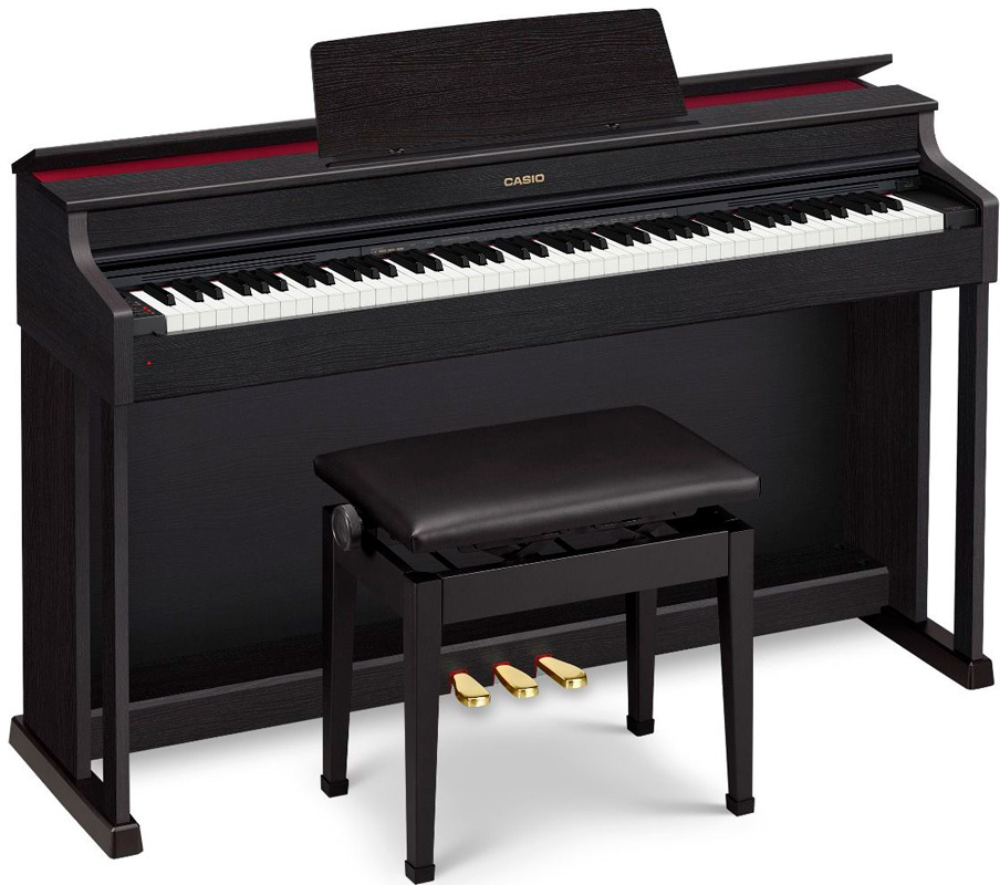 Цифровое пианино CASIO AP-470 черный